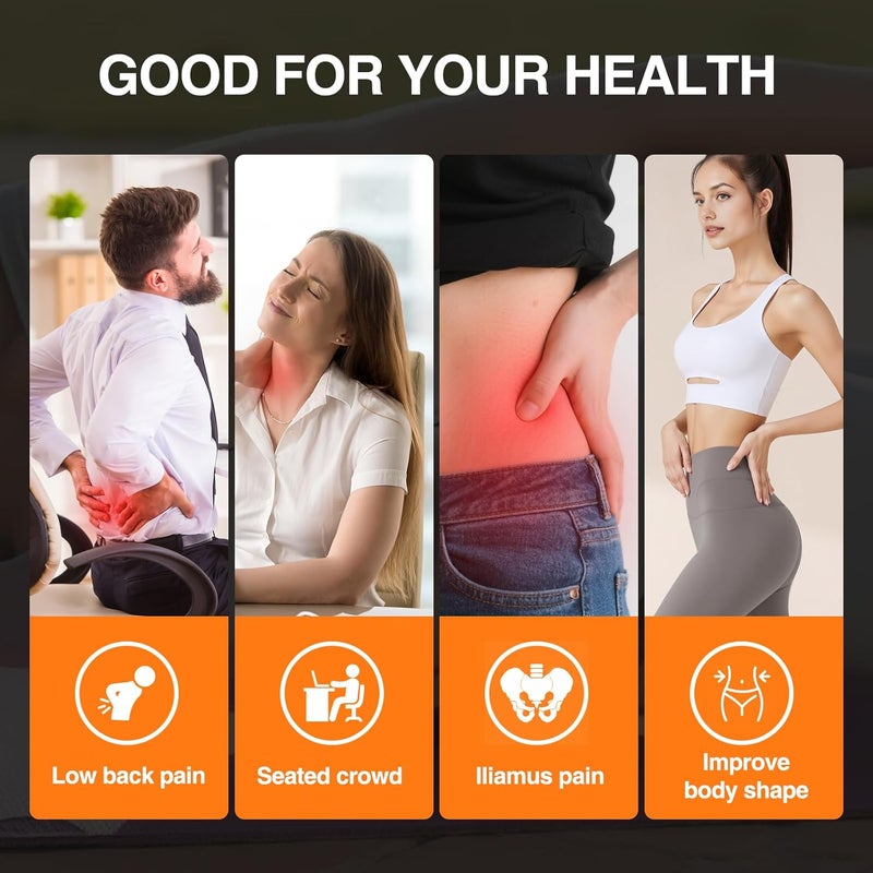 Telyora Psoas Release Tool-Hip Hook Psoas Muscle Release Tool Fully Adjustable for Iliacus,Waist Pain Sciatica,Back&Posture Relief,Hip Flexor Release Tool and Trigger Point Massage Tool - Image 3